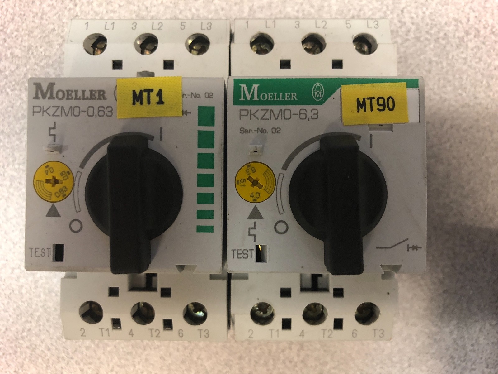 Moeller (LOT) ZM-40-8-PKZ24,U-H120-PKZ2,DIL00M-G-01,PKZMO-63,10, FAZ-D6,C63
