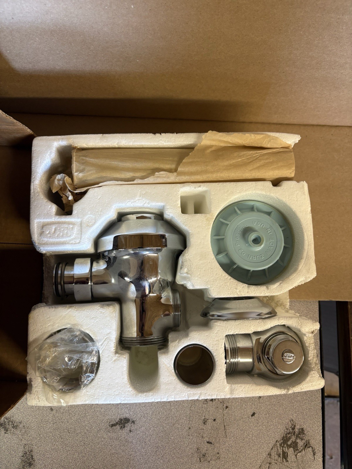 Zurn Z6000-WS1-ADA-YB 1.6 Gallon Closet Flush Valve ADA Handle ER1