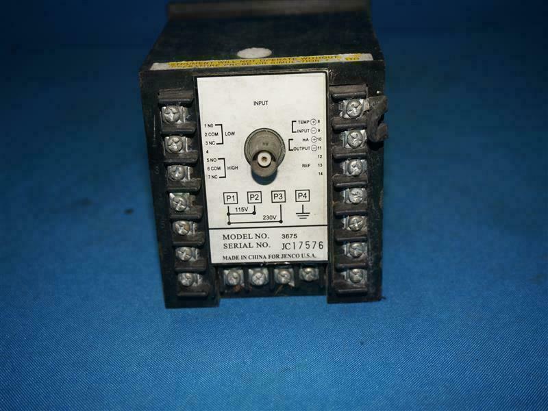Jenco 3676 Digital pH/ORP Transmitter Controller w/ Scratches Made in China