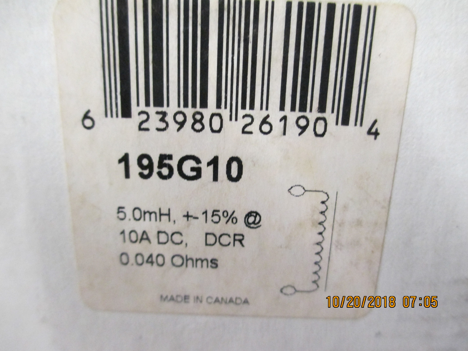 NEW HAMMOND 195G10