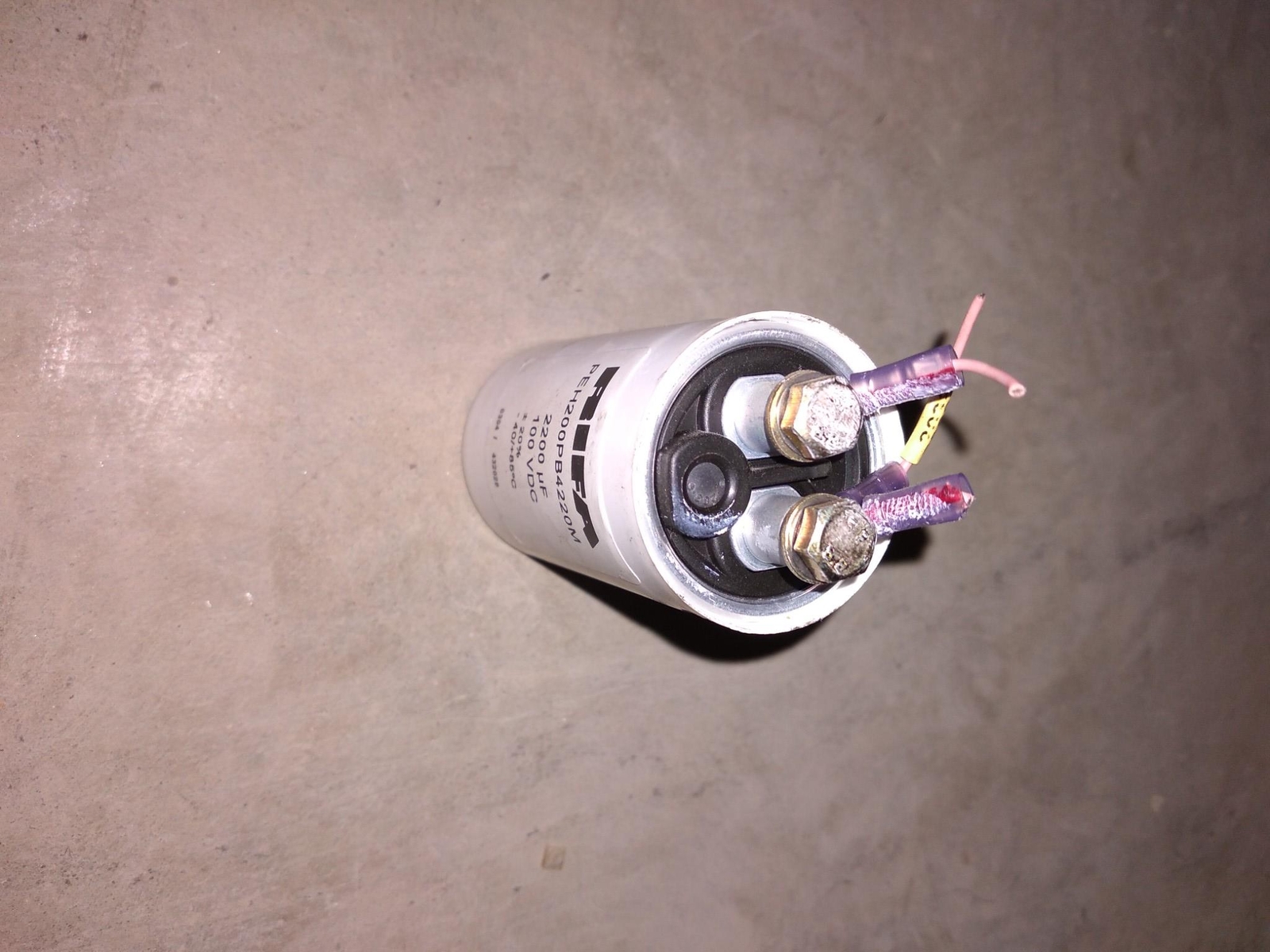 RIFA PEH200PB4220M 2200UF 100VDC