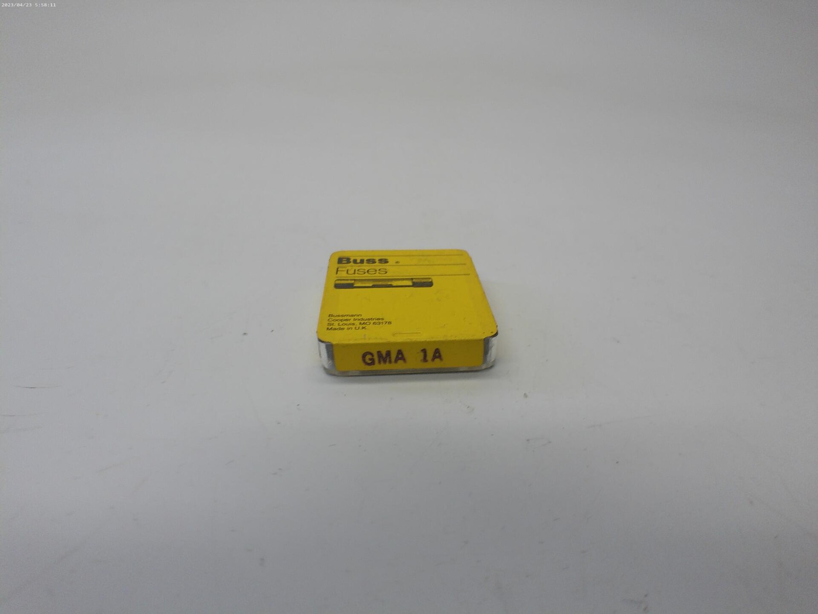 BUSSMANN GMA-1A FUSE PKG OF 4 NSMP