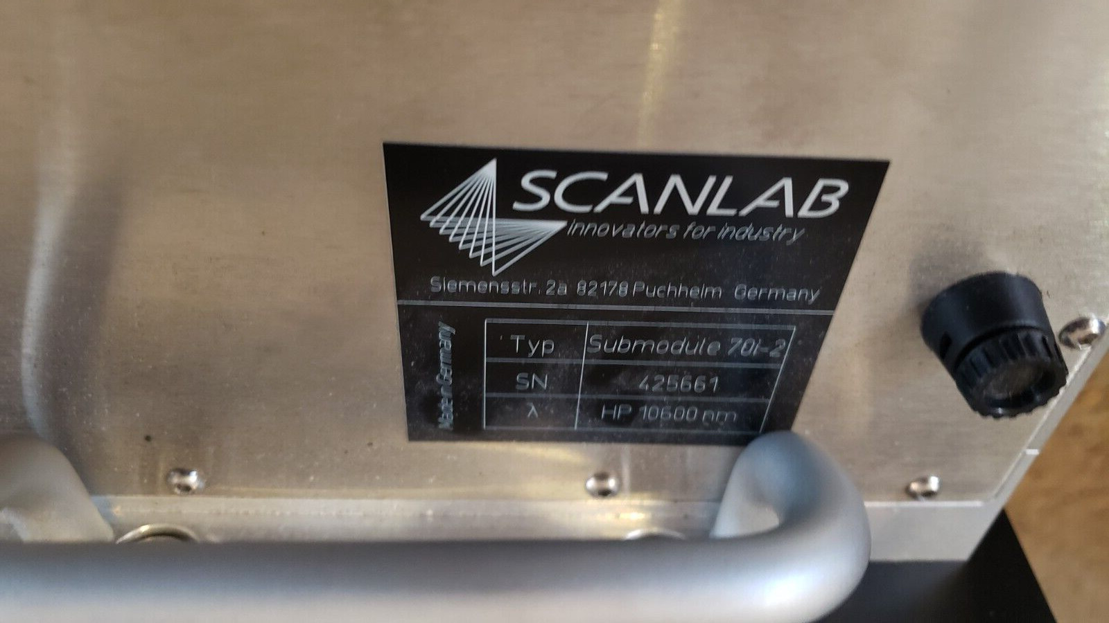 RARE ScanLab Powerscan 70i XC Laser Scanning System varioScan 80i & Submodule sb