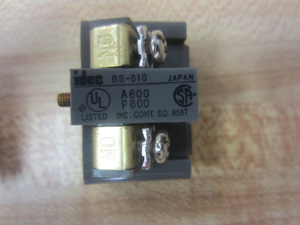 IDEC BS-010 Contact Block BS010 Izumi (Pack of 3)