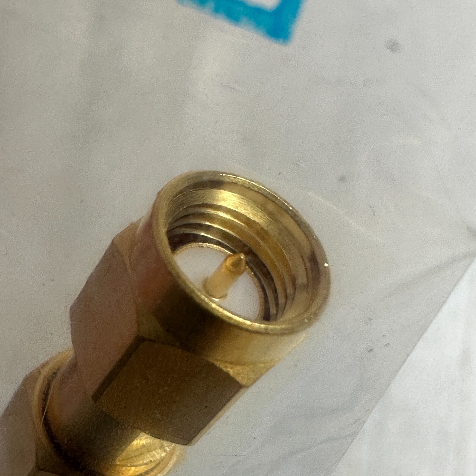 Amphenol RF 132168 SMA Plug to SMA Plug Adapter 50 Ohm Straight Connector