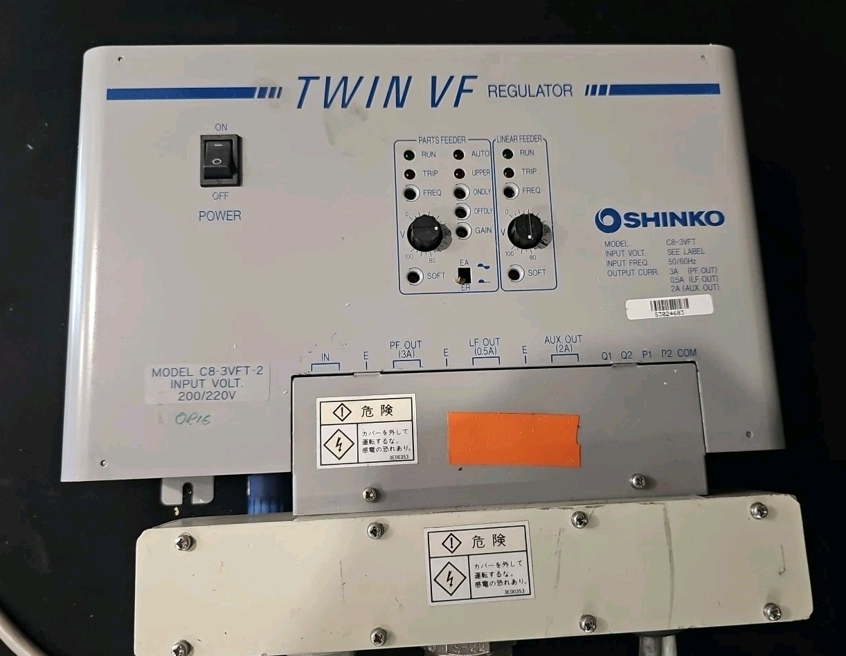 Shinko C8-3VFT-2 Twin VF Regulator 200/220V – Free Shipping