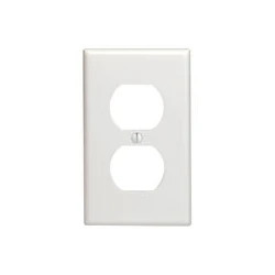 Leviton 88003 1-Gang Duplex Receptacle Wall Plate Standard Size Replacement