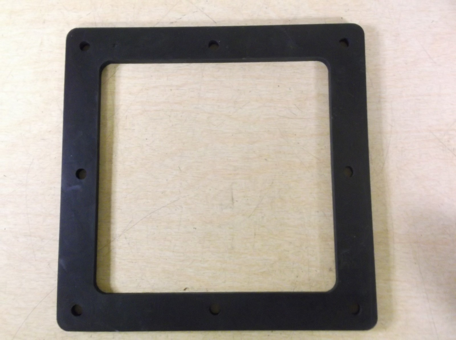NEW Black Rubber Gasket 19-1/2cm-19-1/2cm 9mm Thick *FREE SHIPPING*