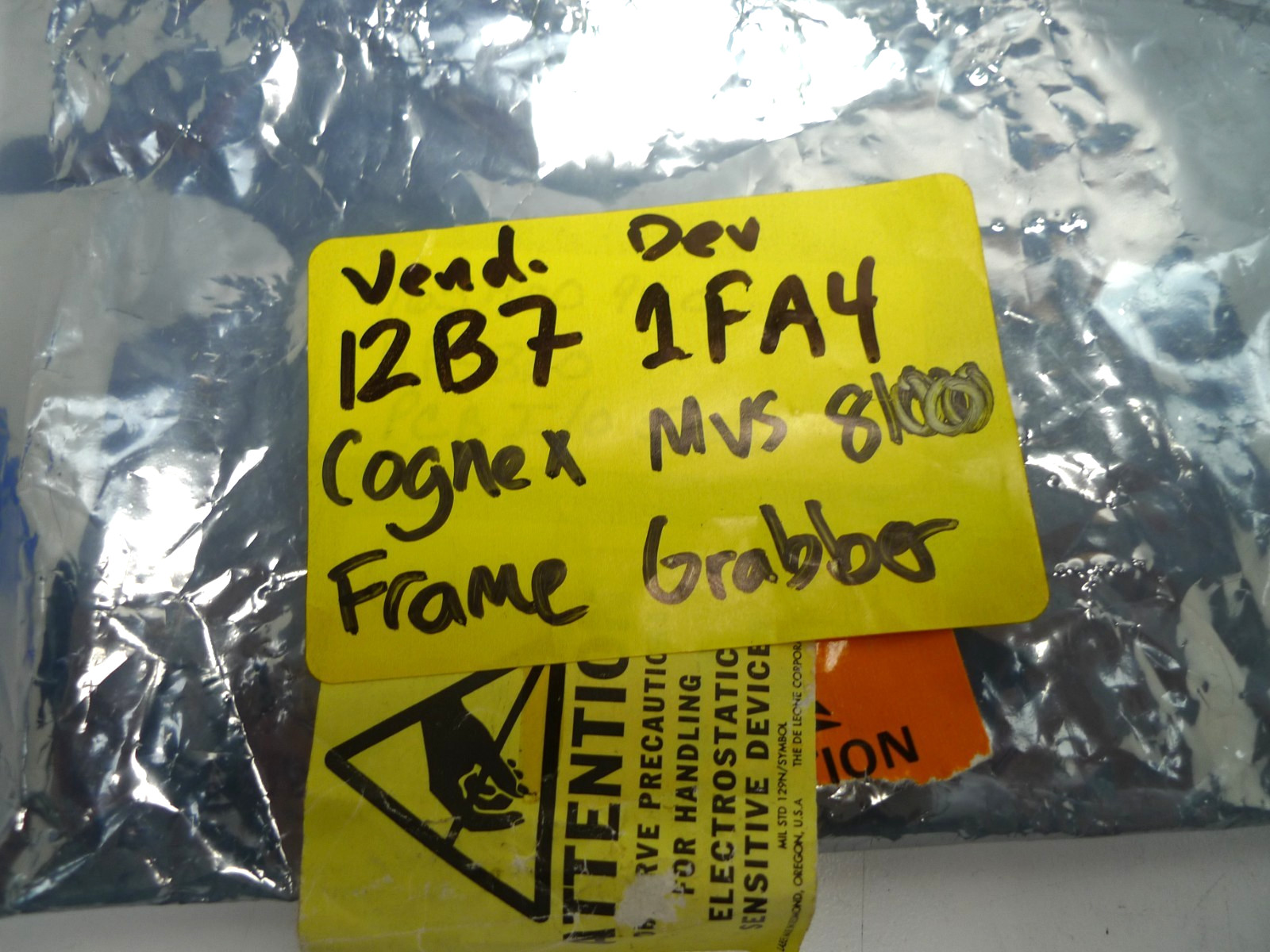 Vintage Cognex MVS 8100 Frame Grabber Board
