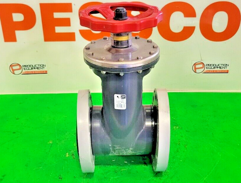 🟠SPEARS IPS PVC 4″ 150 FLANGED GATE VALVE PESSCO IS OFFERING 1 G050624-2-3 🗽