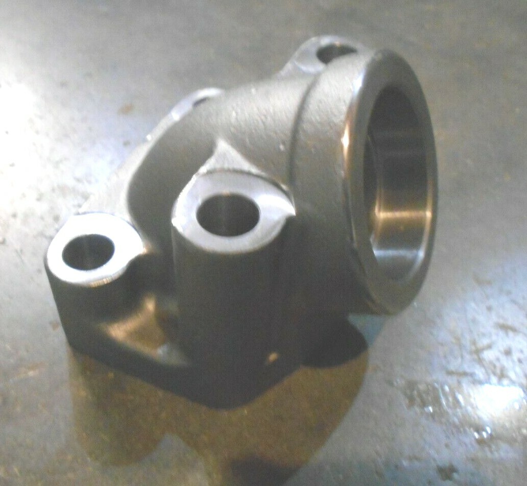 4-bolt Hydraulic Flange Adapter Elbow 22-1/2 degree 2″ID SAE x Socket Weld