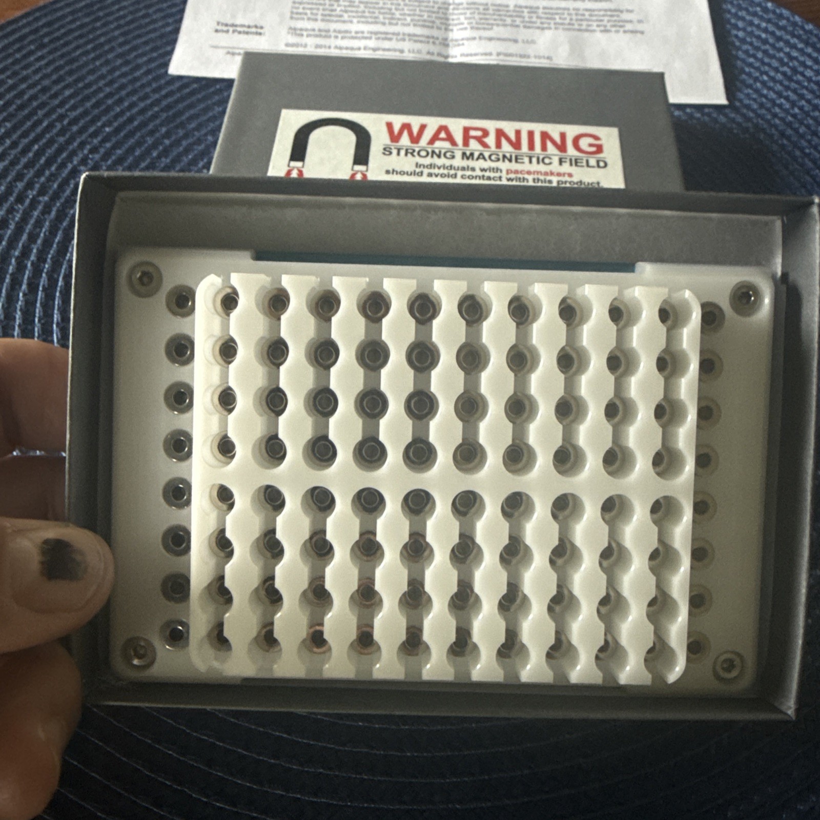NEW ALPAQUA/HAMILTON ENHANCED UNIVERSAL MAGNET PLATE A001322