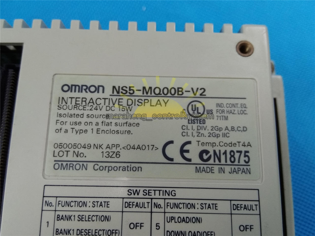 ONE Omron Interactive Display NS5-MQ00B-V2 Used