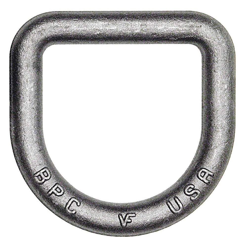 BUYERS PRODUCTS B40RZW D-Ring,Clear Zinc,5/8″ dia,16000 lb. Cap 426T82
