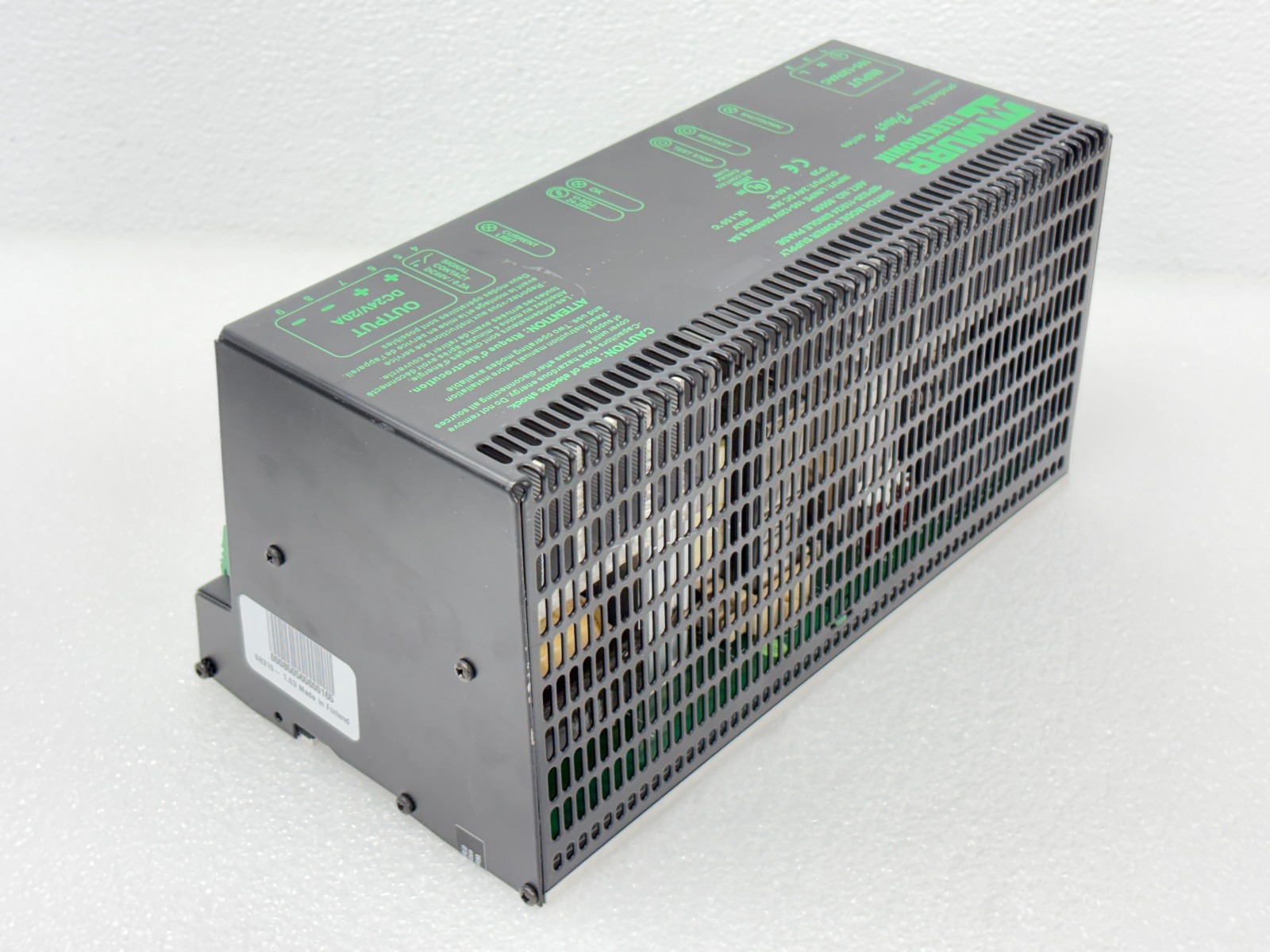 PRE OWNED | Murr Elektronik MPS20-110/24 Single Phase Switch Mode Power Supply