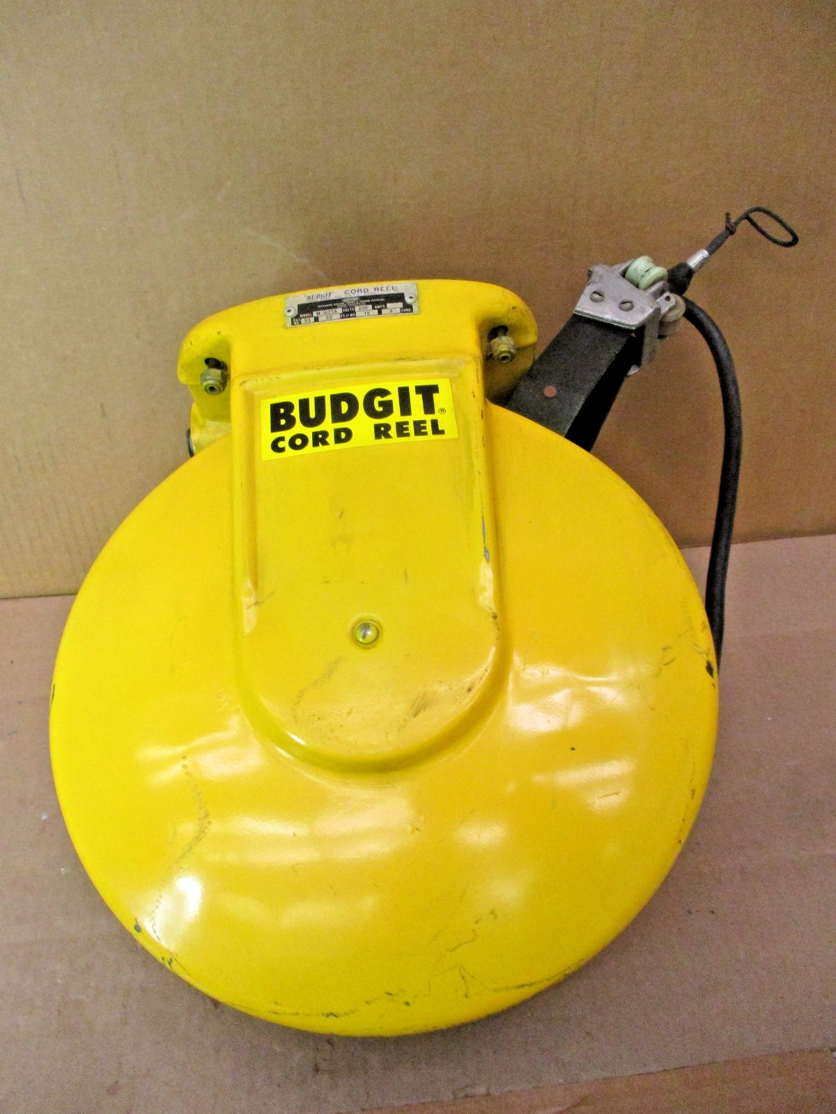 Budgit Cord Reel Dresser Model M-1025A 600V Cat. No. 93 50 FT. No. 16 53141PRX