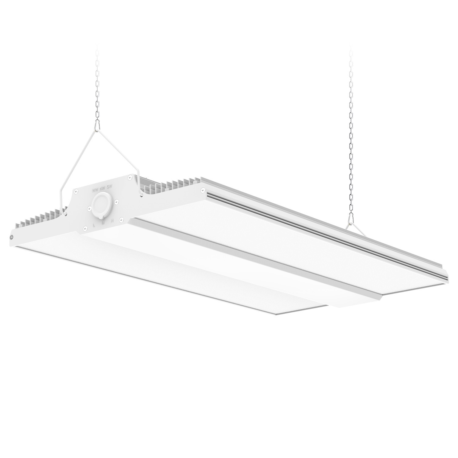 400W LED Linear High Bay Light Warehouse Shop Garage Fixture 4.5/5/5700K CCT