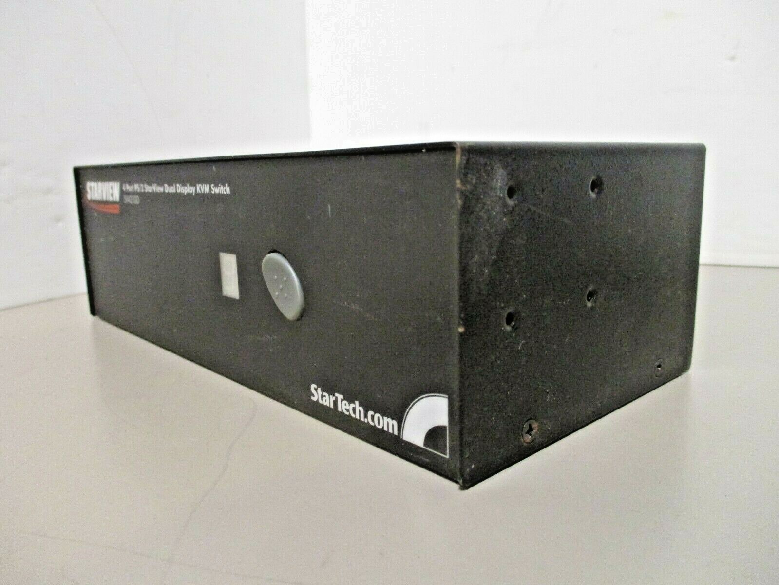 StarTech Starview SV421DD 4 Port PS/2 StarView Dual Display KVM Switch