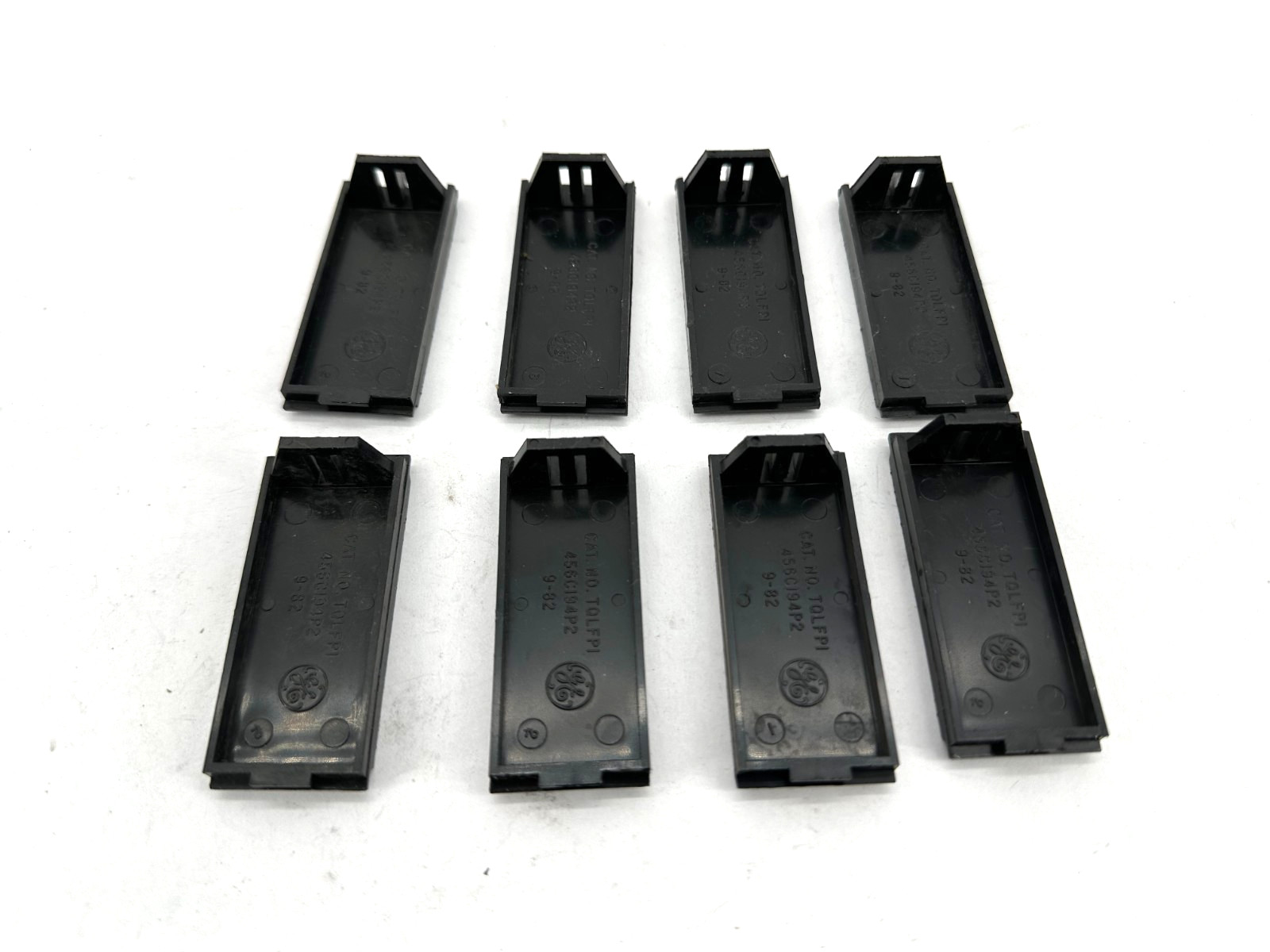 Lot of 8 General Electric TQLFPI Filler Plate 1″x2-1/2″ 456CI94P2 – No Box