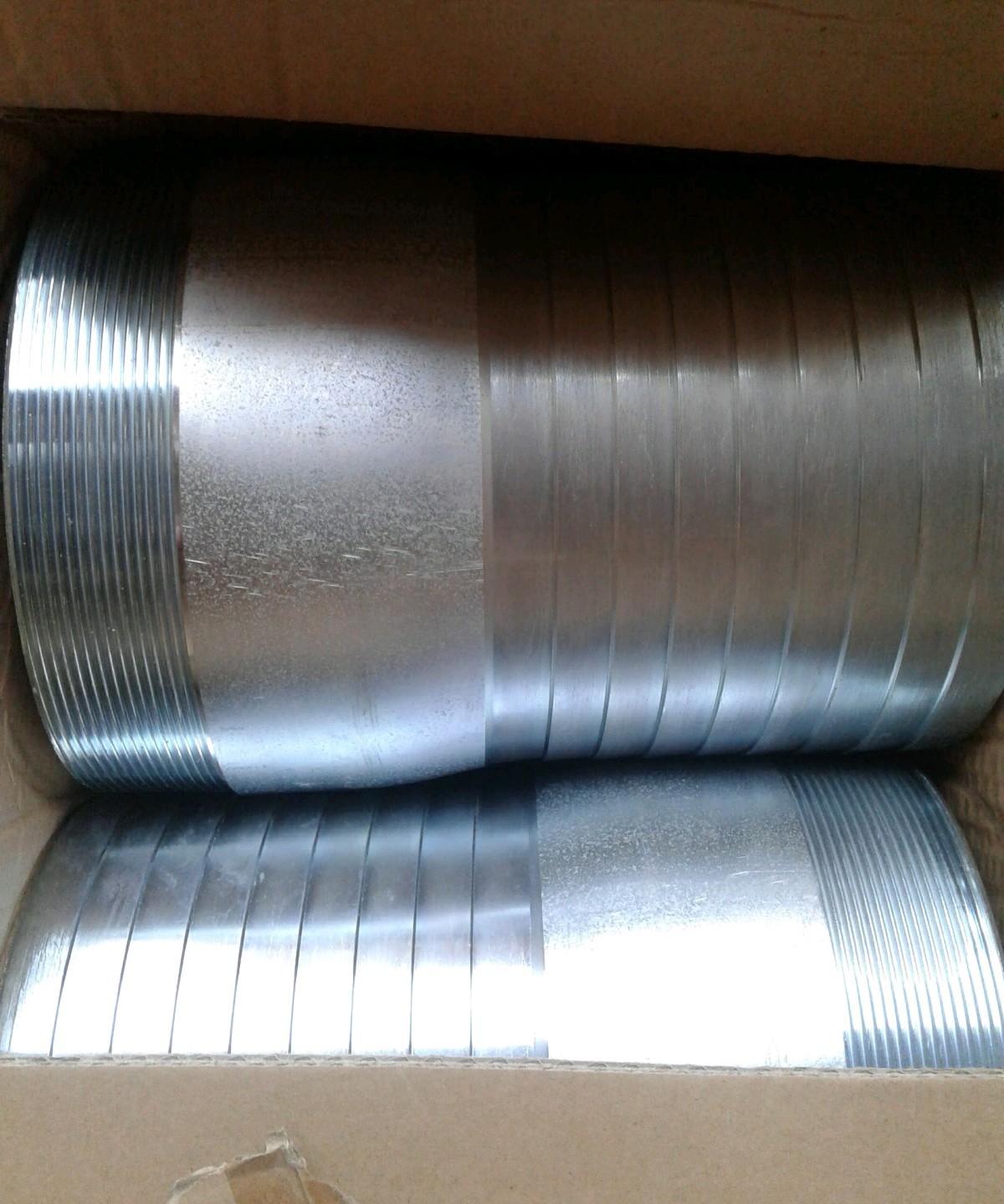 8″ Zinc Plated Steel Hose Adapter Hose Barb Shank x MNPT Fitting Male 8 inch