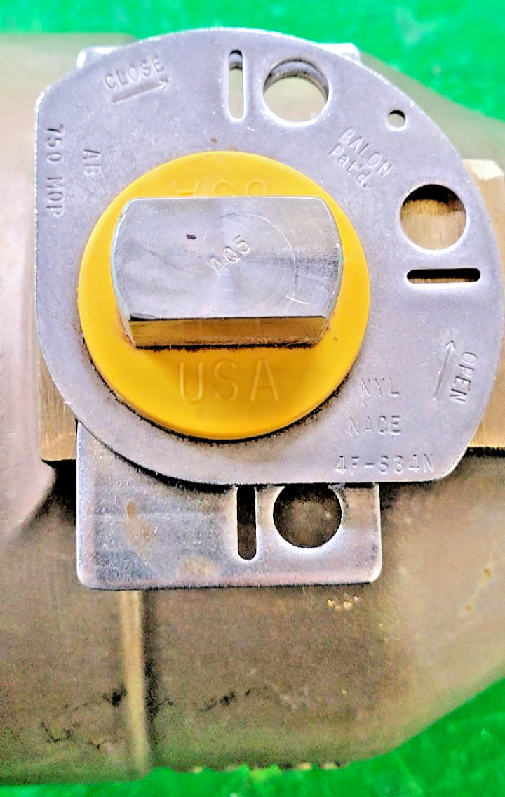 6️⃣BALON 4X4″ 750 WP ALMINUM BRONZE BALL VALVE PESSCO IS OFFER 1 G062526-5-15 🗽
