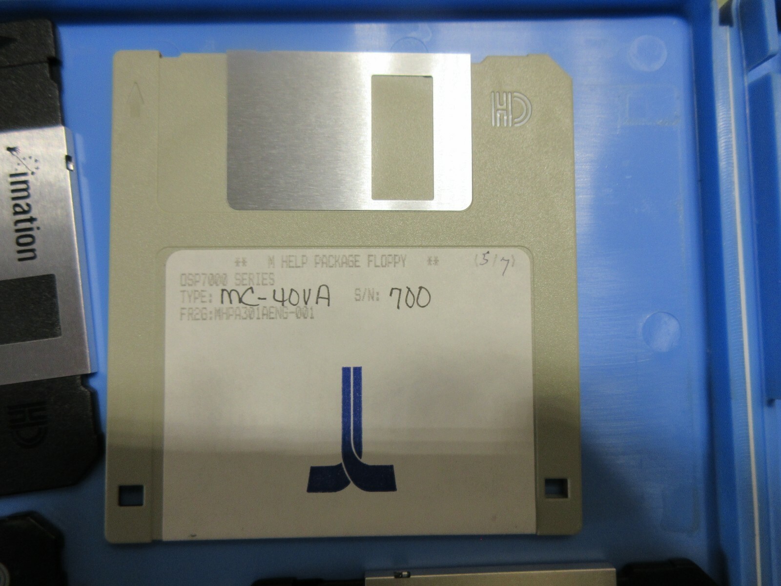 OKUMA MC-40VA CNC MILL OSP7000M FLOPPY DISK DISKS 3.5’X12 E8048-090-426-1 SET
