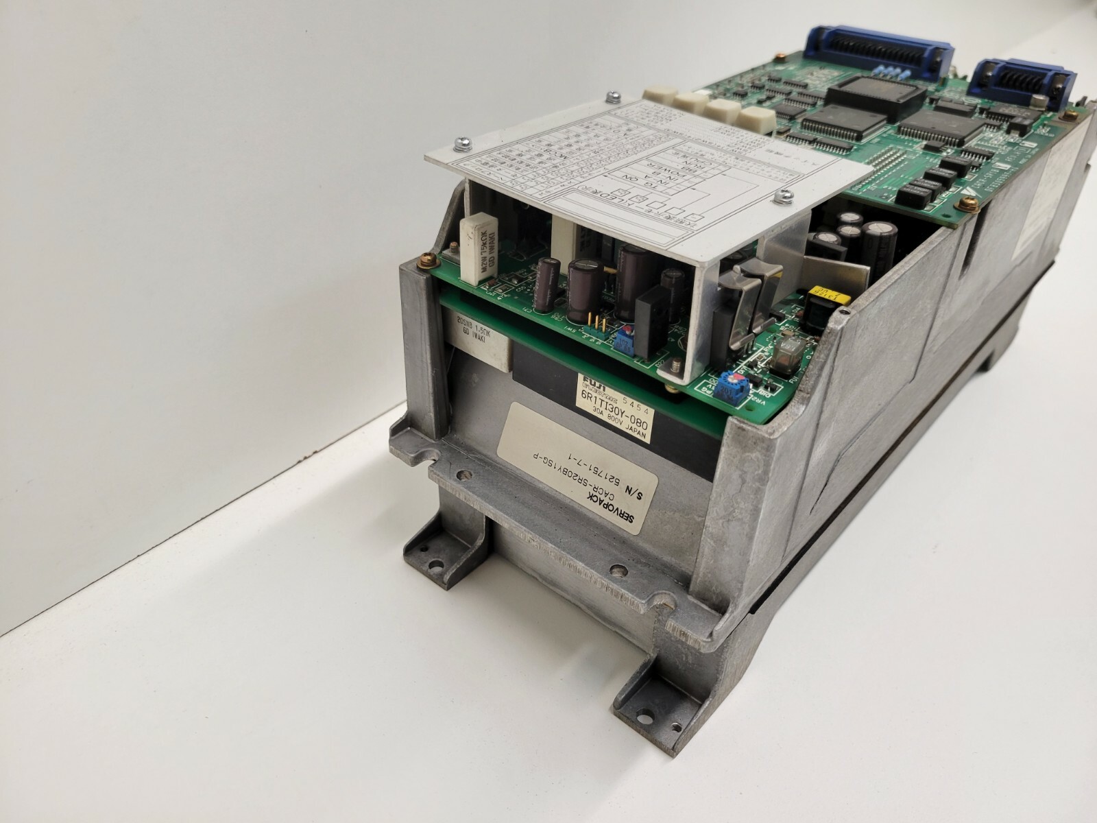 GOOD USED! YASKAWA ELECTRIC SERVOPACK 3PHASE 2KW CACR-SR20BY1SG-P