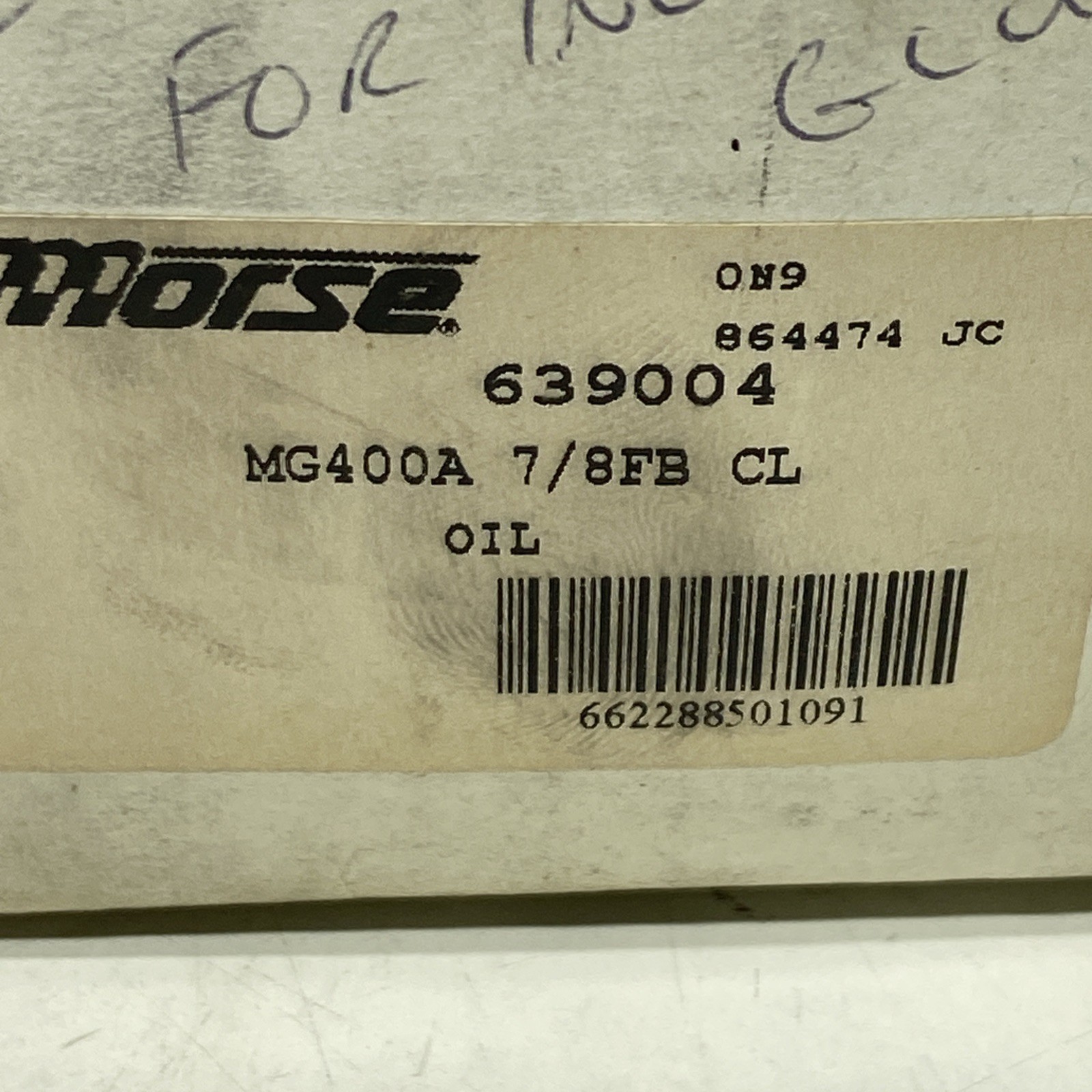 Morse MG400A Cam Clutch 7/8″ Keyed Bore 639004
