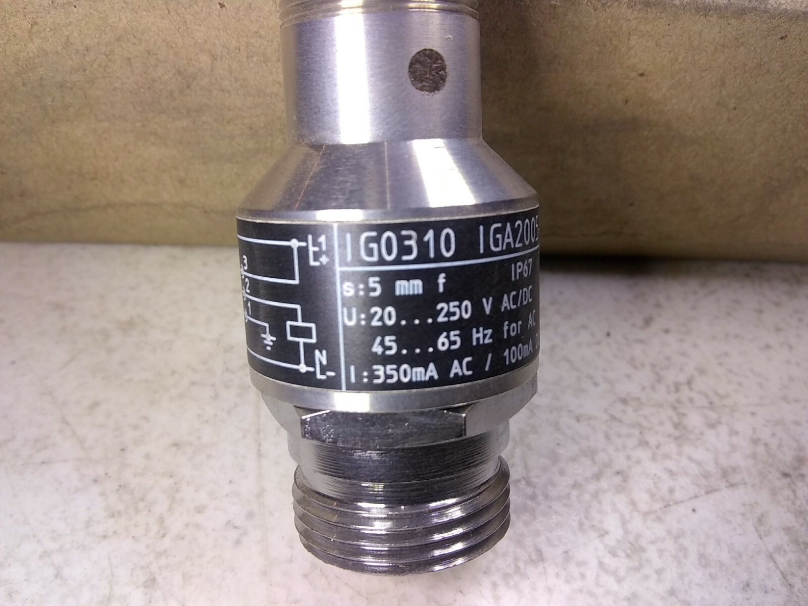 IFM Efector IGA2005-ABOA/SL/LS-300BL Sensor IG0310