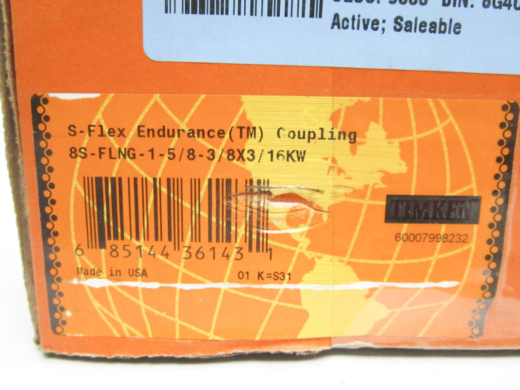 LOVEJOY 8S 1-5/8-3/8X3/16KW 1.625 NSMP