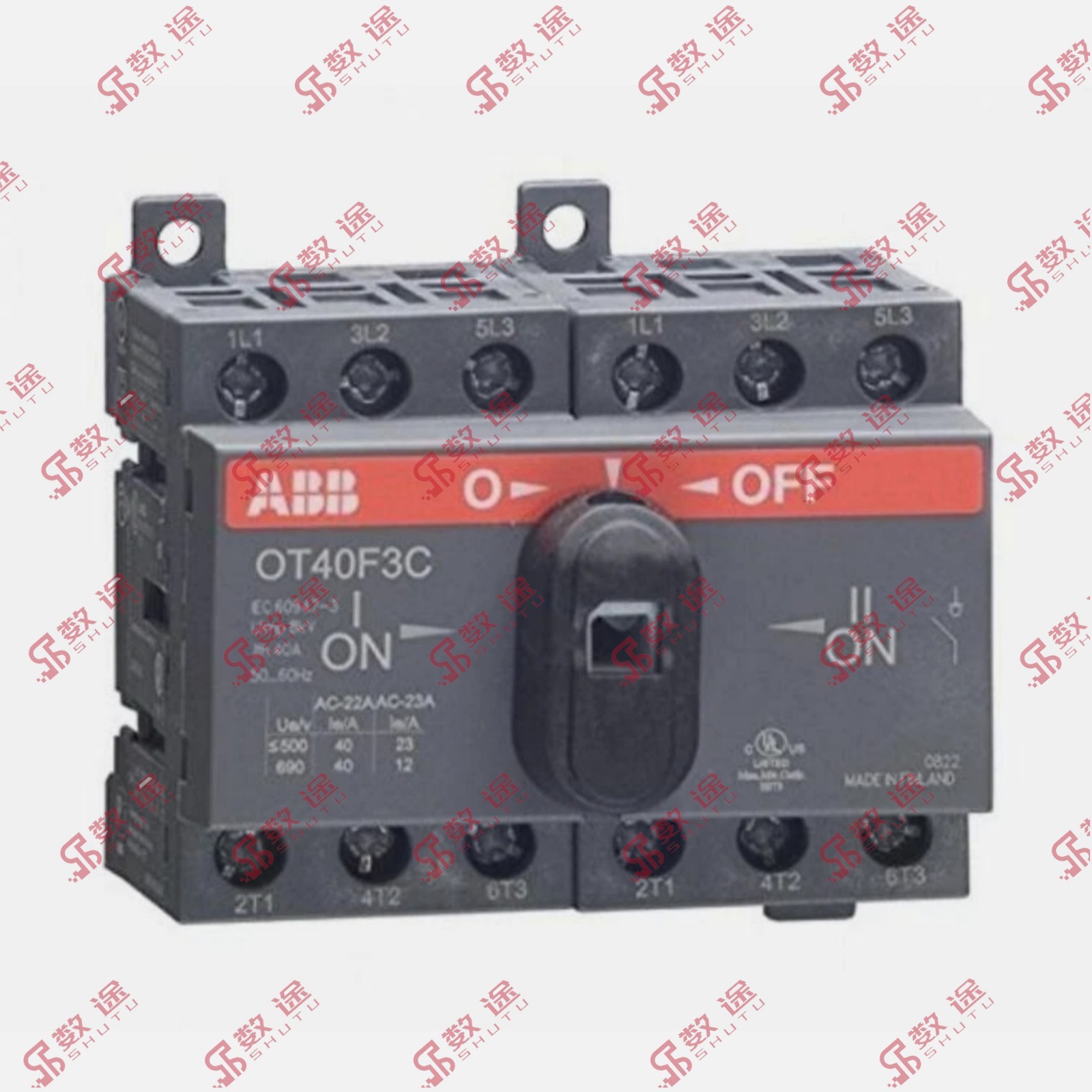 ABB OT40F3C Manual dual power switch disconnector#1pcs new in box