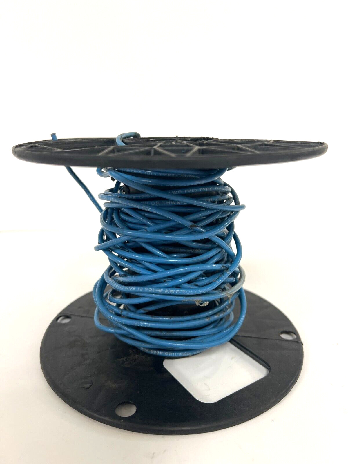 REPUBLIC WIRE 12 AWG SOLID BLUE 600 V TYPE THHN