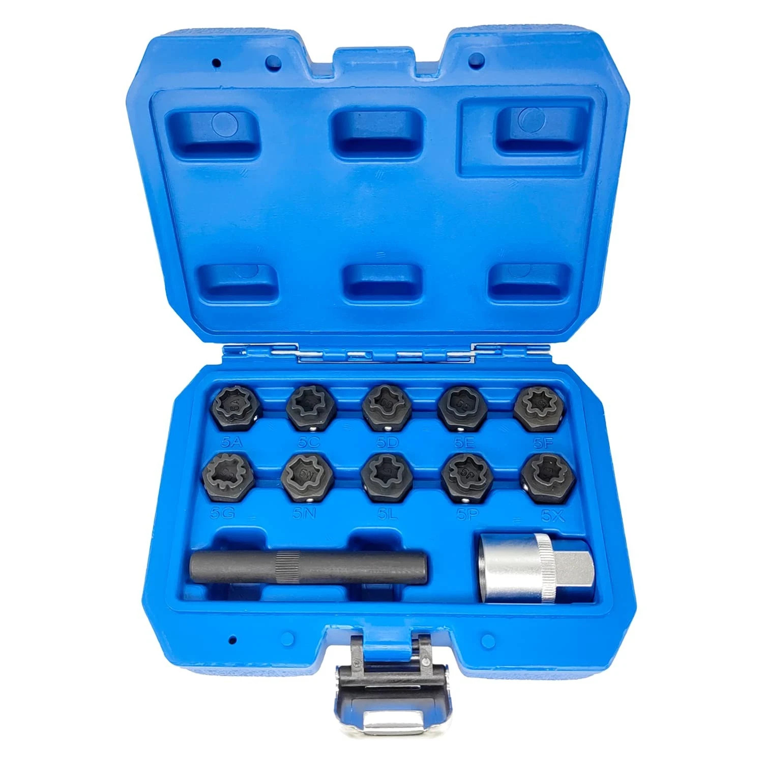 12PCS Wheel Locking Nut Key Kit Compatible with Mercedes Benz, Wheel Lock Nut So