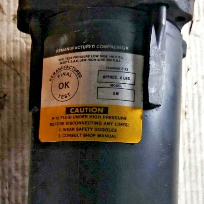 1 REMANUFACTURED FRIGETTE 204-224 A/C COMPRESSOR ***MAKE OFFER***