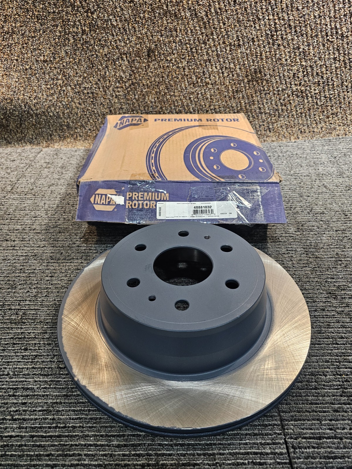 (QTY 2) NAPA 48881032 Premium Brake Rotor For Cadillac Escalade EXT 2007 -2013