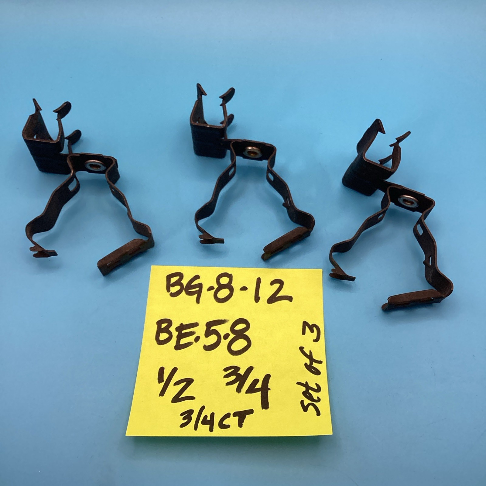 B-line BG-8-12 BE-5-8 Conduit To Beam (set Of 3) NOB SHIPS FREE