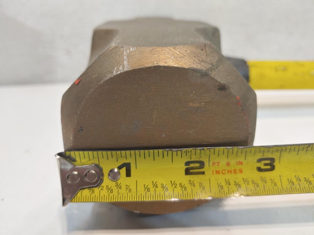 Ampco H-73 Aluminum Bronze, Fiberglass Handle Non-Sparking Sledge Hammer