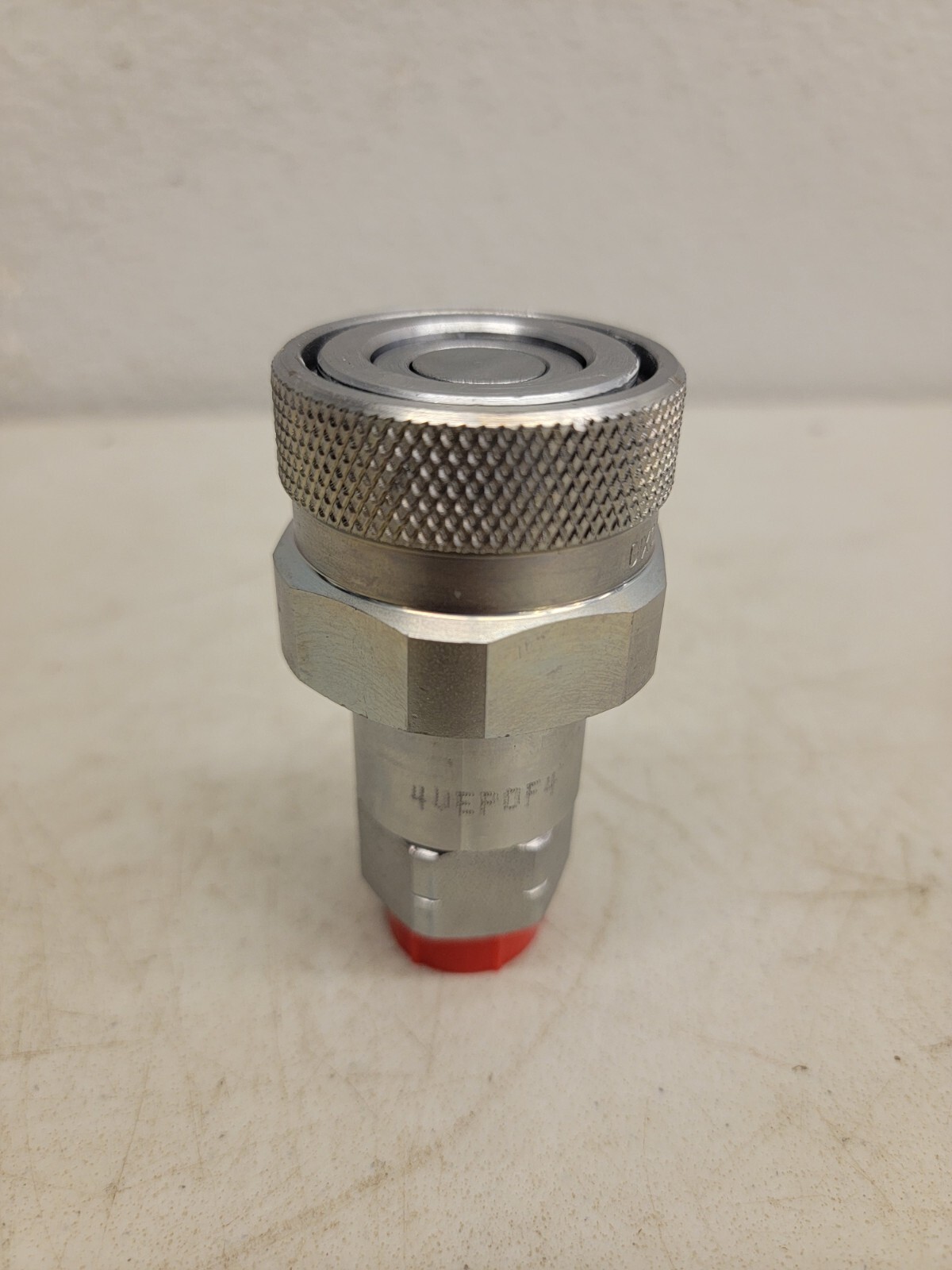 DIXON 4VEPOF4 Nickel Plated Steel Coupler, 1/2 in Quick Discnnect X 3/4 Orb