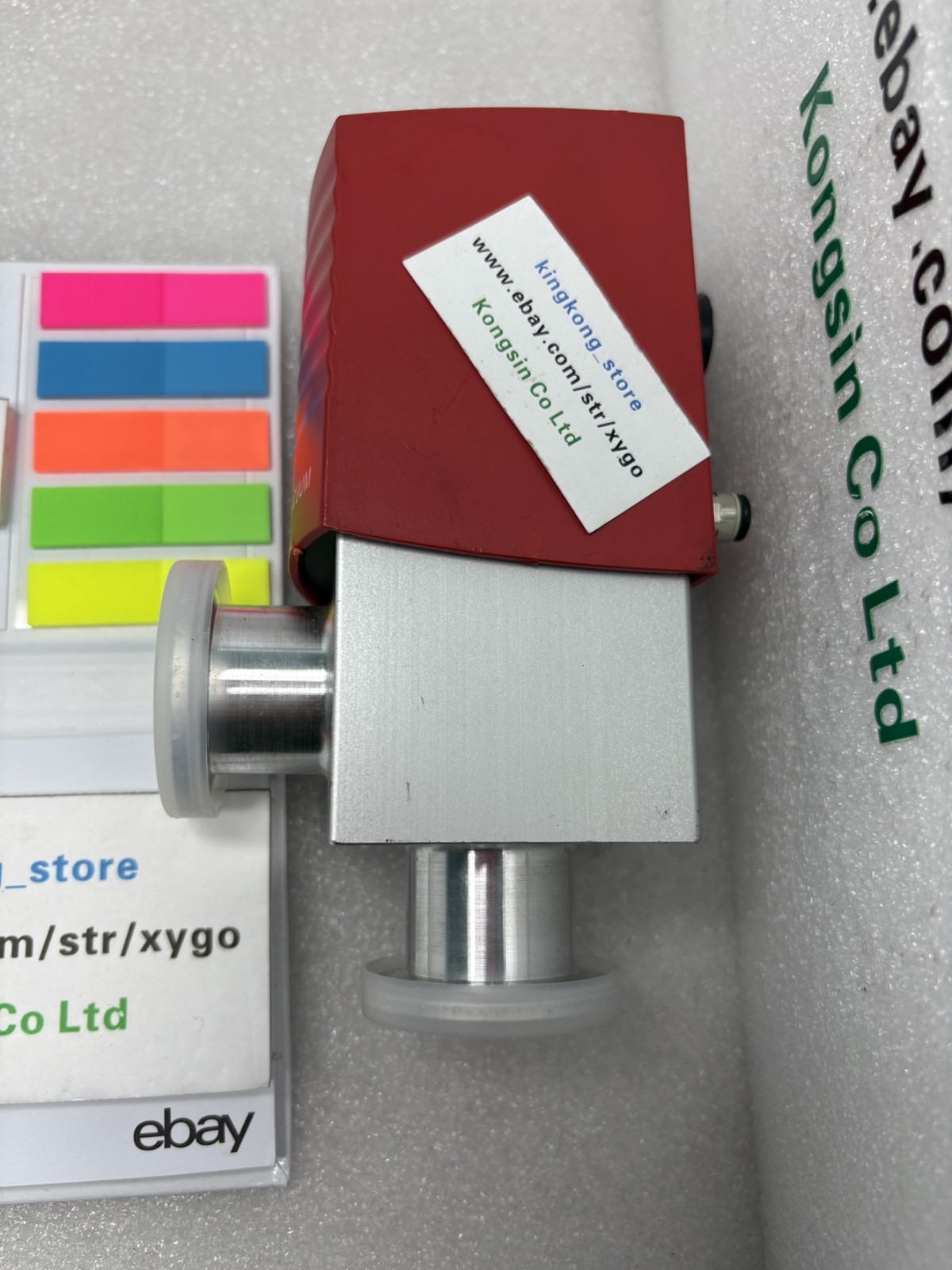 PFA46003 PFEIFFER vacuum AVC025PA Angle valve pneumatic with PI without PV