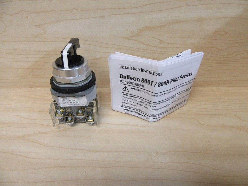 Allen Bradley 800T-J20KE7B Selector Switch