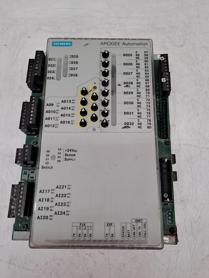 SIEMENS 549-629 MODEL 1210 EF/PXM/HOA/ENET/FLN POWER MEC AK