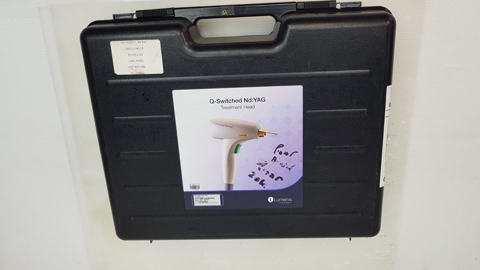 Lumenis M22 Laser Q-Switched Nd:YAG 1064nm SA-1020221 REV P, SERIES 004