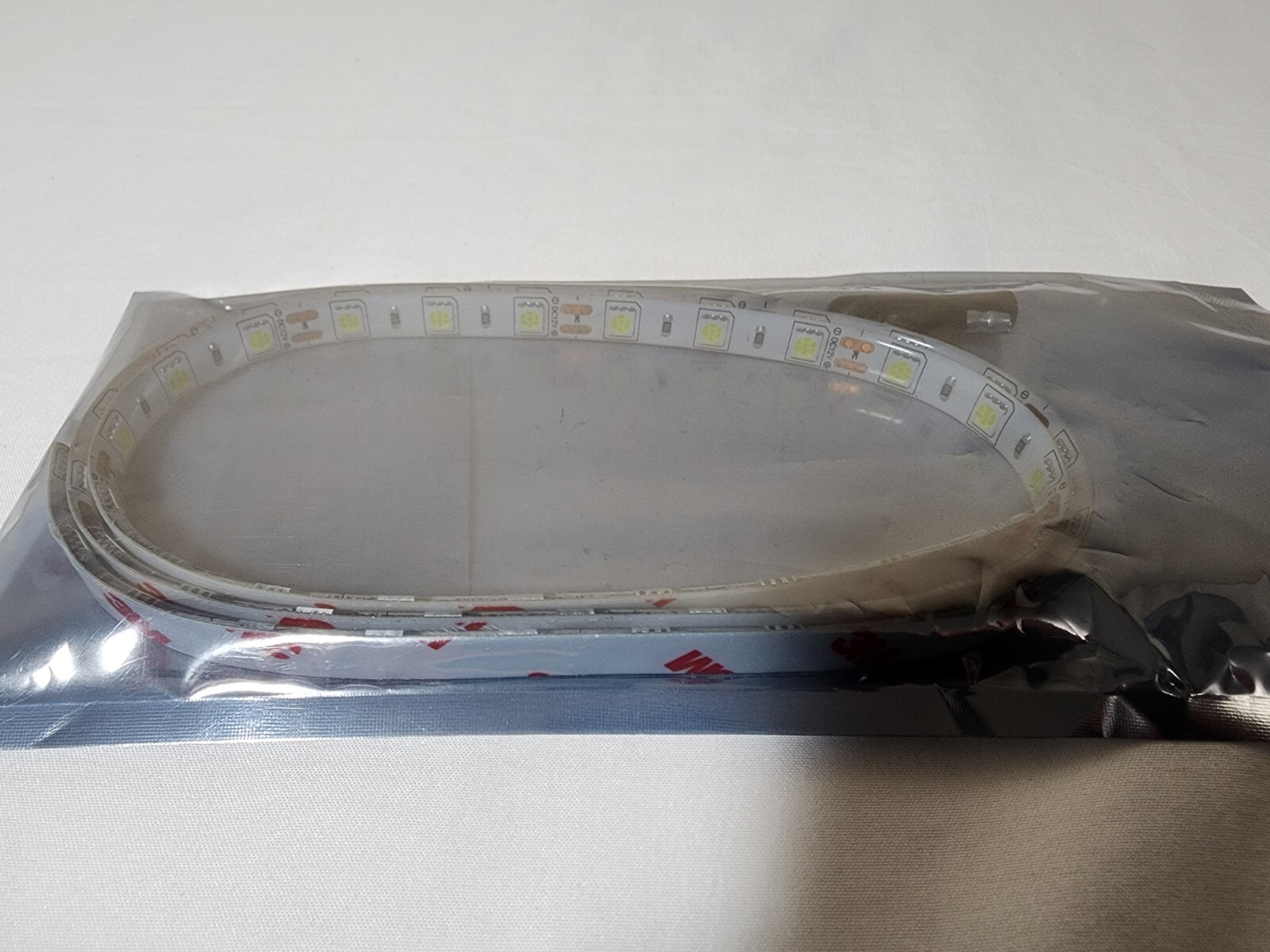 Optronics UCL90CWJGAB White LED Strip Light 36 IN .156 Male Bullet Power Wire
