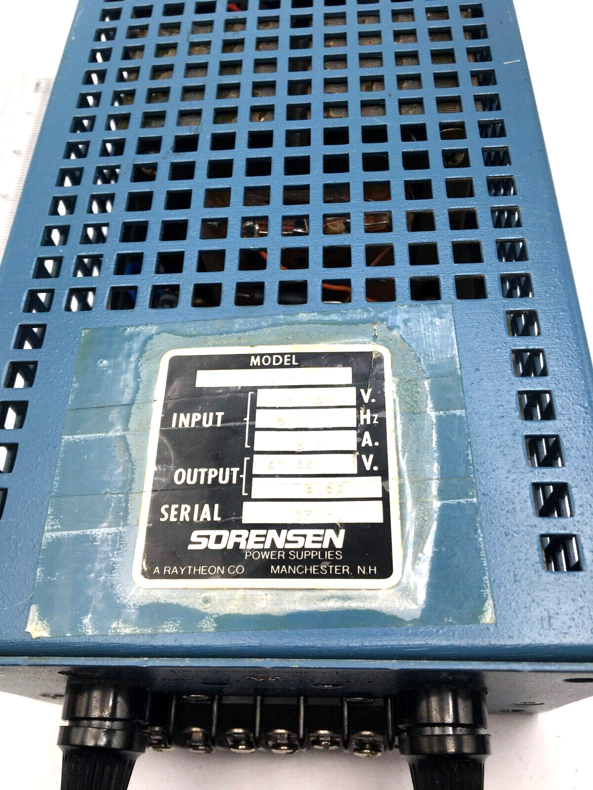 Sorensen Power Supply PTM 28-3.5 Working