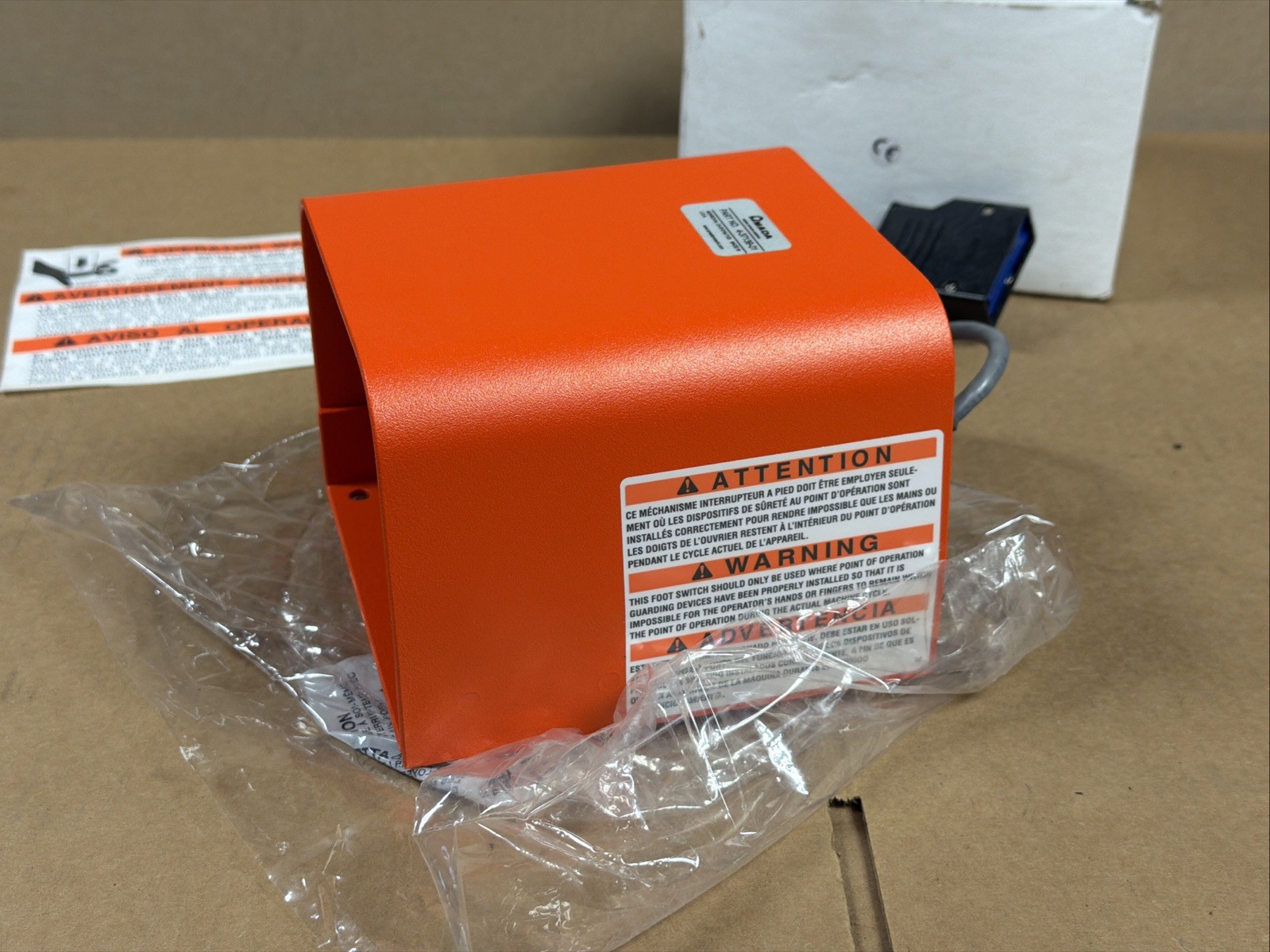 AMADA LINEMASTER 4-37139-01 Aquiline 972-S Foot Pedal Switch FAST SHIPPING