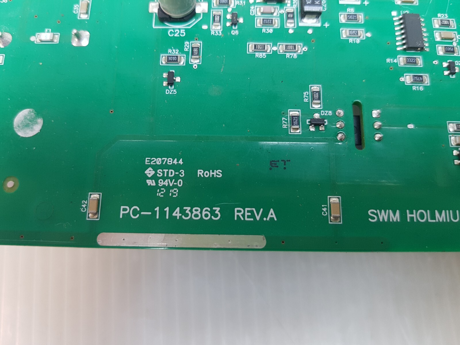 Lumenis PC-1143863 REV. A SWM HOLMIUM MODE