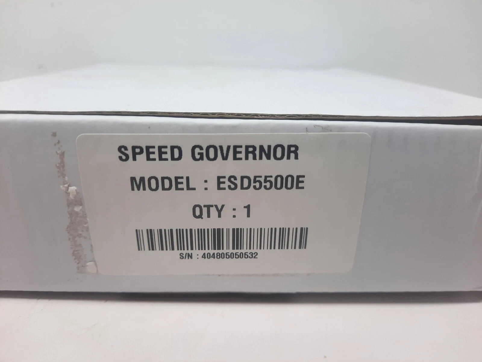SPEED CONTROL UNIT ESD5500E