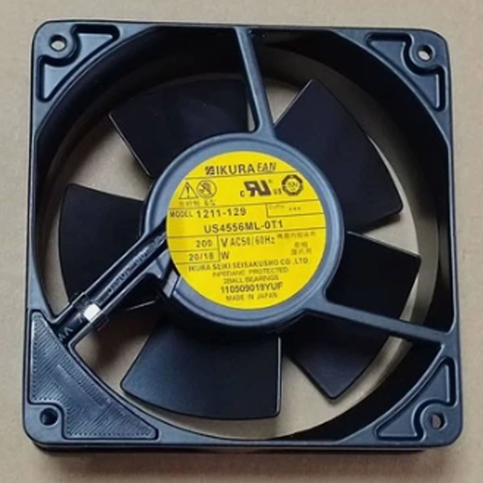 1pcs IKURAFAN Cooling Fan 1211-129 US4556ML-0T1