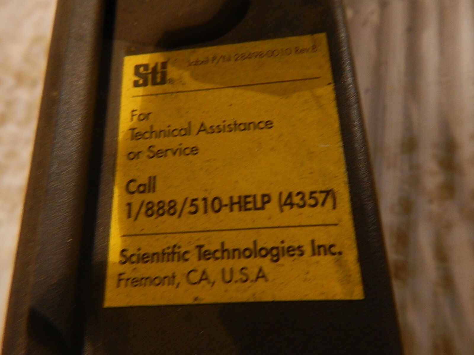 STI 28498-0010 Controller Rev B 14377 Rev H TSE 001 10-02 70027-1002