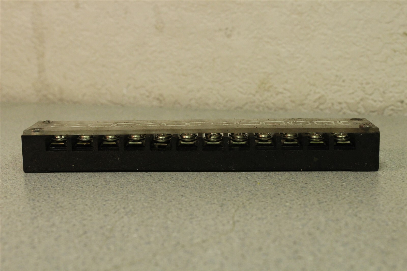 S/L 600V 12 Position Screw Terminal Electric Barrier Strip *FREE SHIPPING*